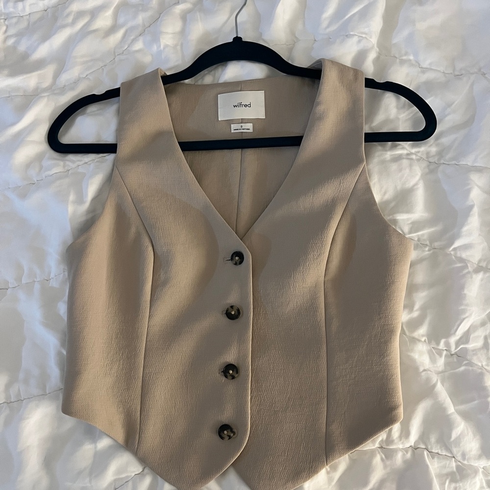 Aritzia wilfred Pacino vest